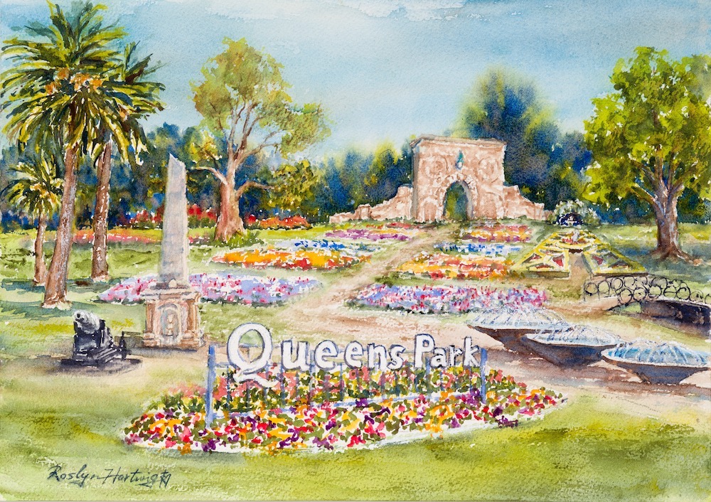 [EOT02A4] 'Queens Park' - Print #02 (A4 Print)