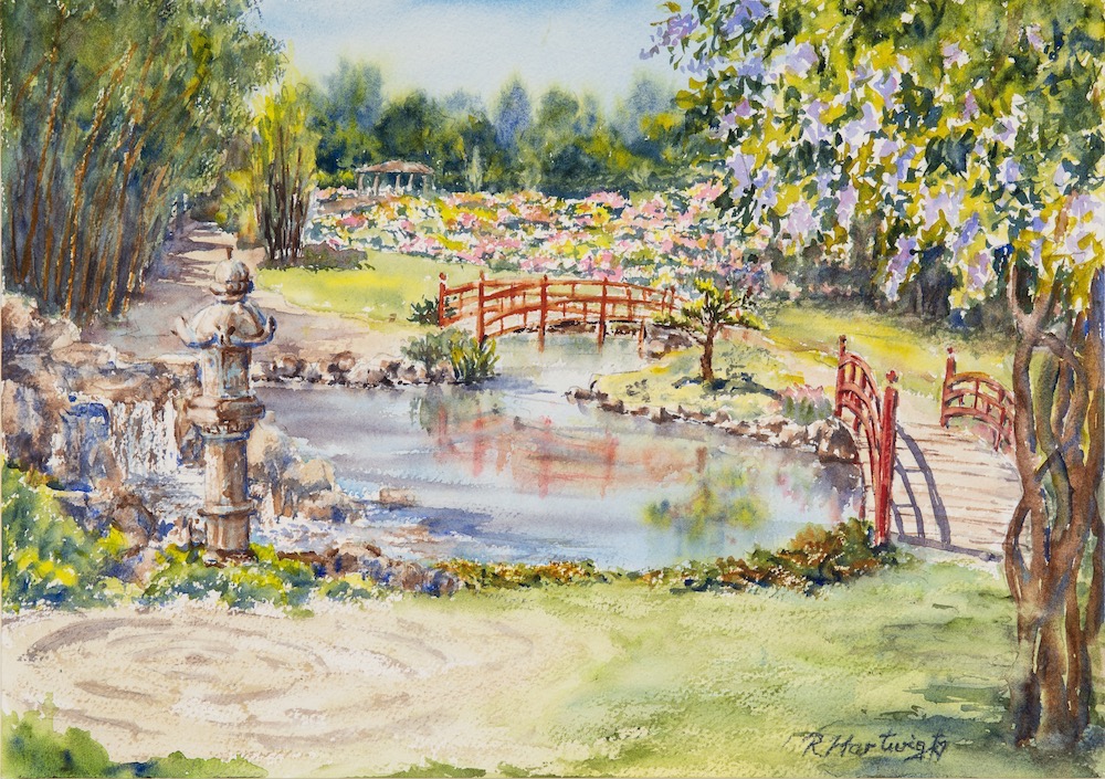 'Japanese Garden' - Print #03