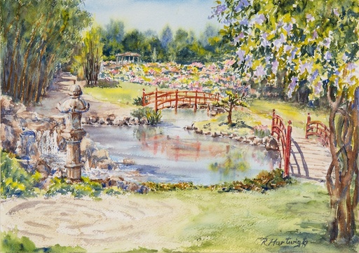 'Japanese Garden' - Print #03