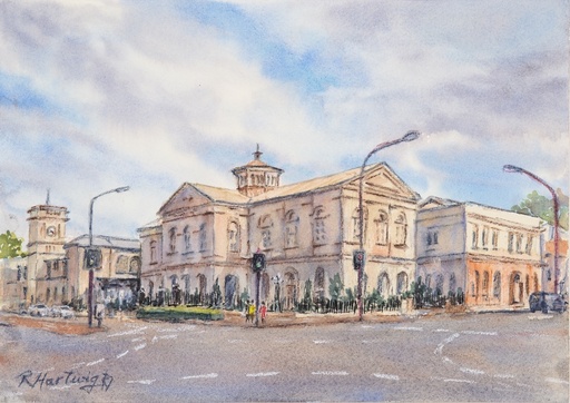 'Old Courthouse & Post Office' - Print #07