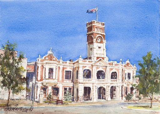 'City Hall' - Print #08