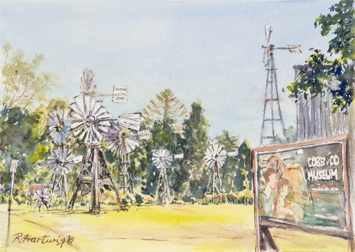 'Cobb & Co - Windmills' - Print #09