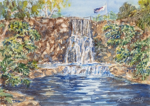 'Picnic Point - Waterfall' - Print #13